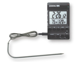 Digitales Cooking Thermometer/Schaltuhr - 30 °C / +200°C