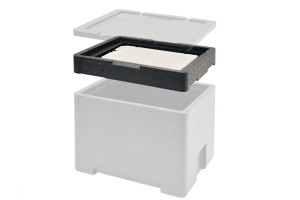 Trenner GN 1/2 Abm. 420 x 330 x 85 mm für Thermobox | Warmhaltebox | Isolierbox