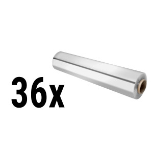 (36 Stück) Aluminiumfolie auf Rolle - á 80 m