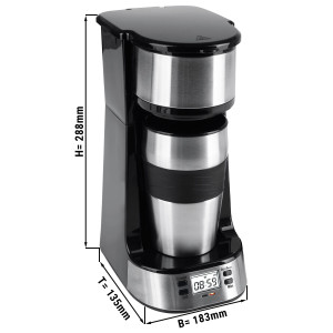 BEEM | Single-Kaffeemaschine Thermo2GO - 750 Watt