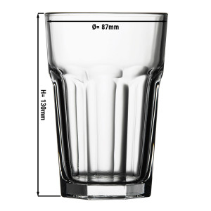 (24 Stück) Longdrinkglas - CASABLANCA - 410 ml