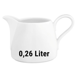 (1 Stück) Seltmann Weiden - Milchkännchen - 0,26 Liter - Serie Coup Fine Dining