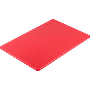 Schneidbrett, HACCP, Farbe rot, 450 x 300 x 13 mm (BxTxH)