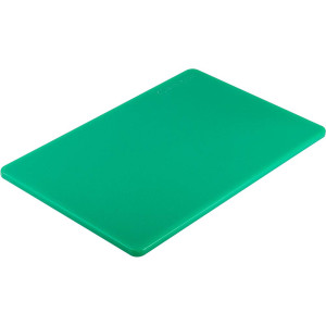 Schneidbrett, HACCP, Farbe grün, 450 x 300 x 13 mm (BxTxH)