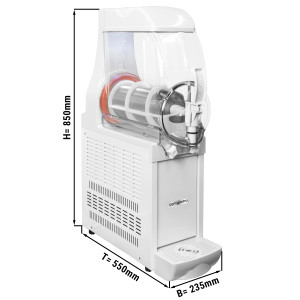 Slush-Maschine - 10 Liter - 400 Watt - Weiß