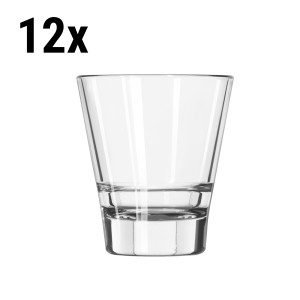 (12 Stück) Allzweck Trinkglas - SAO PAULO - 207 ml - Transparent