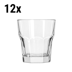 (12 Stück) Allzweck Trinkglas - PRAGUE - 290 ml - Transparent