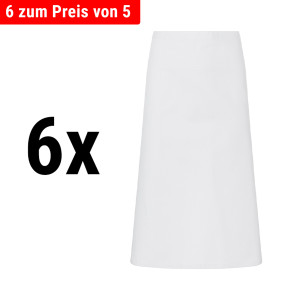 (6 Stück) Karlowsky - Vorbinder Mainz - Weiß  - Maße: 100 x 80 cm
