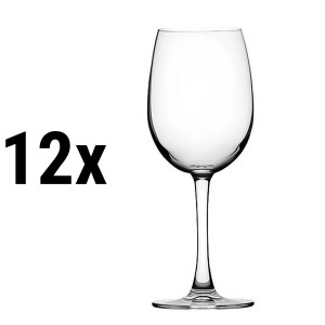 (12 Stück) NUDE - Weißweinglas - 360 cc - geeicht bei 0,2 Liter  - Höhe: 222 mm 