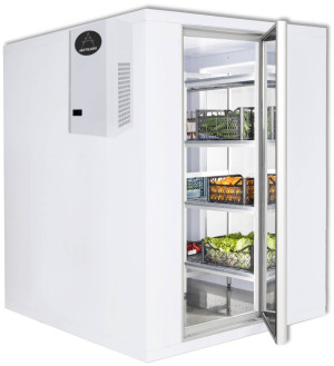 Kühlzelle 1800x1200x2010 mm inkl. Kühlaggregat und Regal