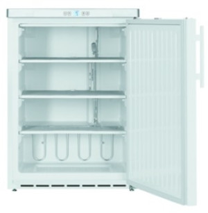 Gewerbetiefkühlschrank mit statischer Kühlung, weiß