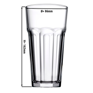 (24 Stück) Longdrinkglas - CASABLANCA - 470 ml