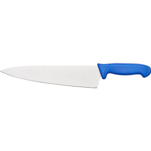 Kochmesser Premium, HACCP, Griff blau, Edelstahlklinge 26 cm