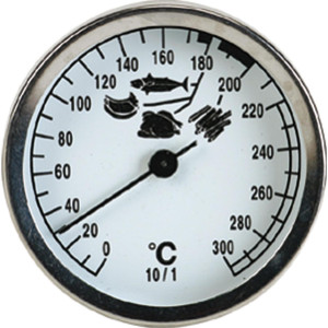 Einstech-Thermometer, Temperaturbereich 0 °C bis 300 °C