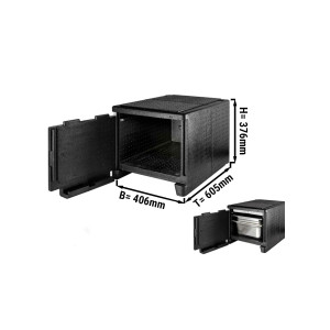 Porter Mini GN 1/1 - 49 Liter | Thermobox | Isolierbox | Styroporbox | Polibox | Warmhaltebox