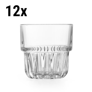 (12 Stück) Allzweck Trinkglas - TOKIO - 355 ml - Transparent
