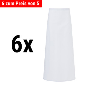 (6 Stück) Karlowsky - Vorbinder Bremen - Weiß - Maße: 100 x 100 cm