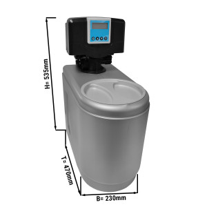 Wasserenthärter - automatisch - Leistung: 75 Liter/ pro Minute