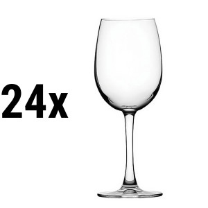 (24 Stück) NUDE - Weißweinglas - 360 cc - geeicht bei 0,2 Liter  - Höhe: 222 mm 